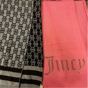 Juicy Coutures & Michael Kors Scarf Bundle.